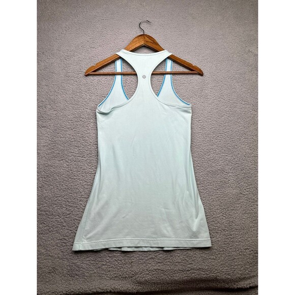 Lululemon cool racerback tank sz 6 mint / teal - Picture 5 of 6